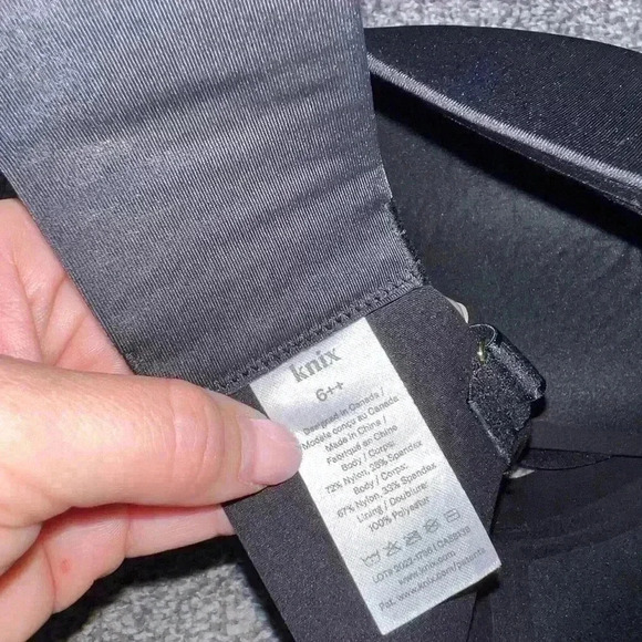 KNIX WingWoman Contour Bra BLACK 6++ - Picture 13 of 13